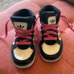 Adidas high tops- toddler size 7